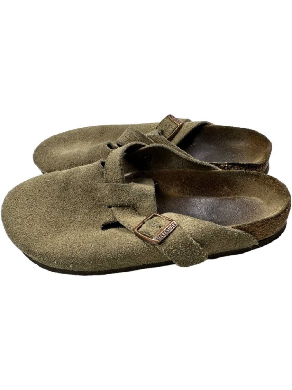 Birkenstock Women's Boston Soft Footbed Taupe Clogs Taupe EU 40 US 9 - Picture 8 of 9
